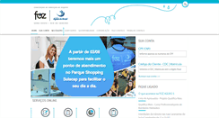 Desktop Screenshot of fozaguas5.com.br